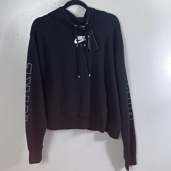 Nike black pullover hoodie sweatshirt - Picture 2 of 5
